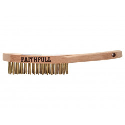 Brass Scratch Brush, Four Row