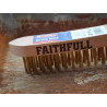 Brass Scratch Brush, Three Row