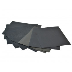 Cork Block Wet & Dry Sanding Sheets Assorted (Pack 10)