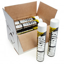 Roadmaster AARO01 White Line Marking Paint 750ml (Box of 12)