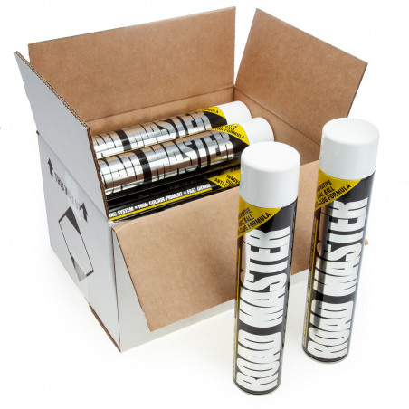 Roadmaster AARO01 White Line Marking Paint 750ml (Box of 12)