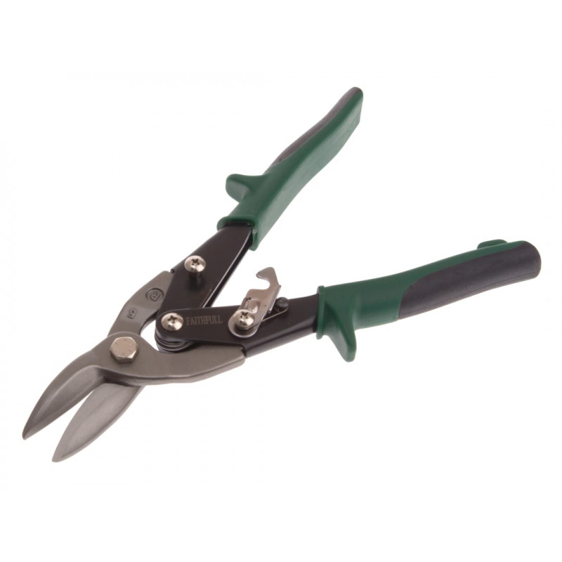 Green Compound Aviation Snips Right Cut 250mm (10in) Green Compound Aviation Snips Right Cut 250mm (10in)