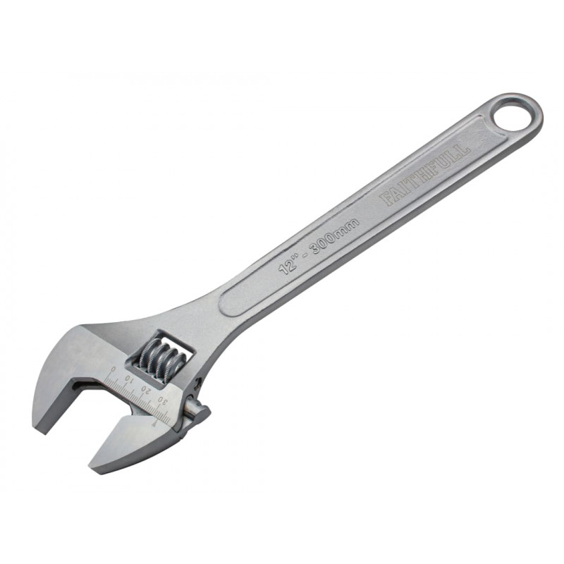 Chrome Adjustable Spanner 300mm (12in) Chrome Adjustable Spanner 300mm (12in)