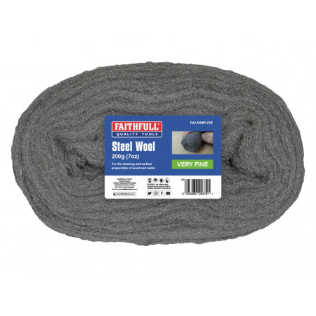 Steel Wool Very Fine 200g