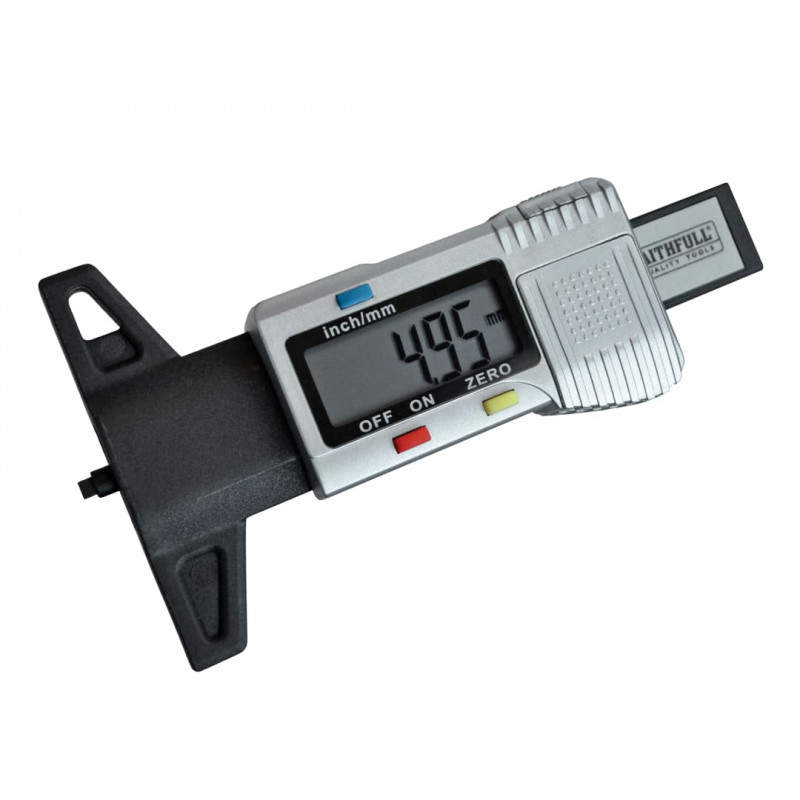 Tyre Depth Gauge Digital Readout 0-25mm Tyre Depth Gauge Digital Readout 0-25mm