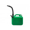 Plastic Fuel Can Green 5 litre