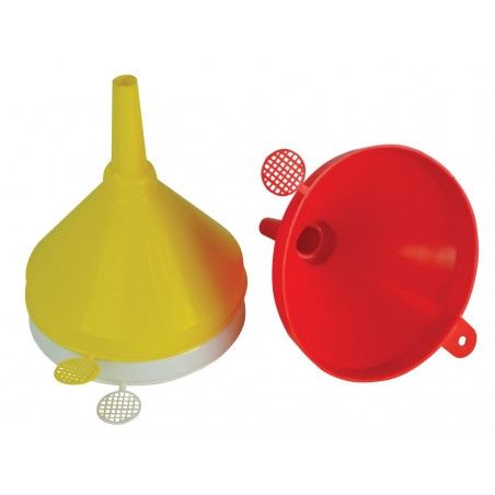 Plastic Funnel 150mm Set, 3 Piece