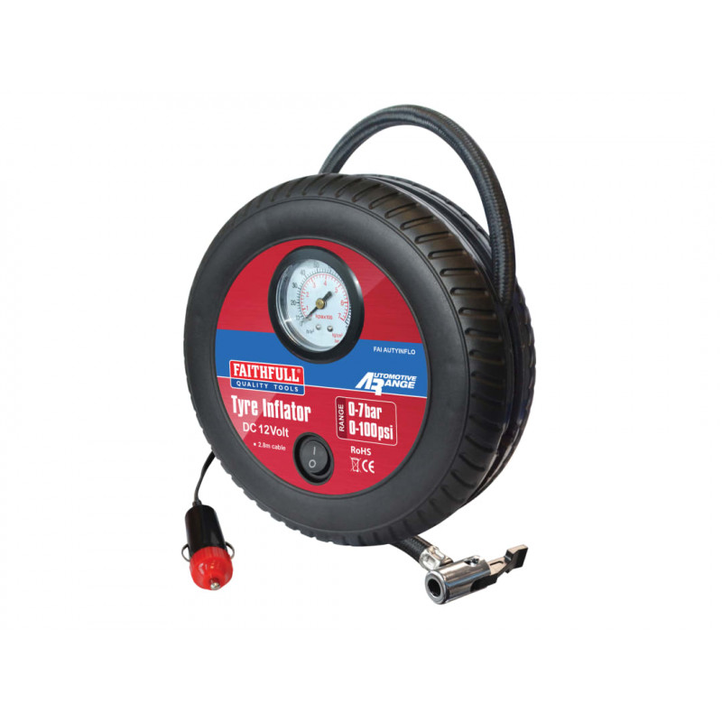 Low Volume Tyre Inflator 12V Low Volume Tyre Inflator 12V
