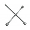 4-Way Wheel Brace Chrome Plated 14in