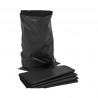 Punchin Black Heavy-Duty Rubble Sacks 50 × 75cm (Box of 100)