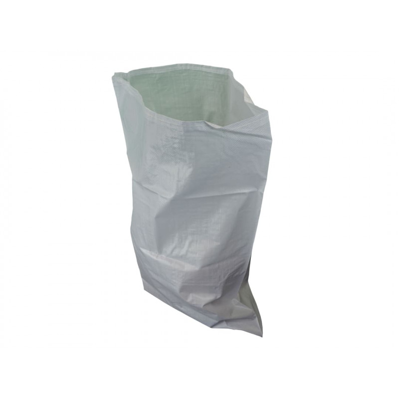 Woven White Rubble Sacks (Pack 5)