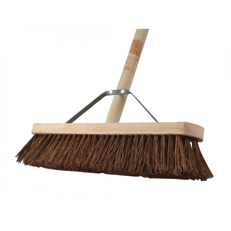 Stiff Bassine Broom 450mm (18in) + Handle & Stay Stiff Bassine Broom 450mm (18in) + Handle & Stay