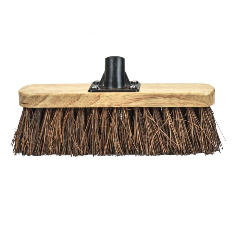 Bassine Varnished Broom Head 300mm (12in) Threaded Socket Bassine Varnished Broom Head 300mm (12in) Threaded Socket