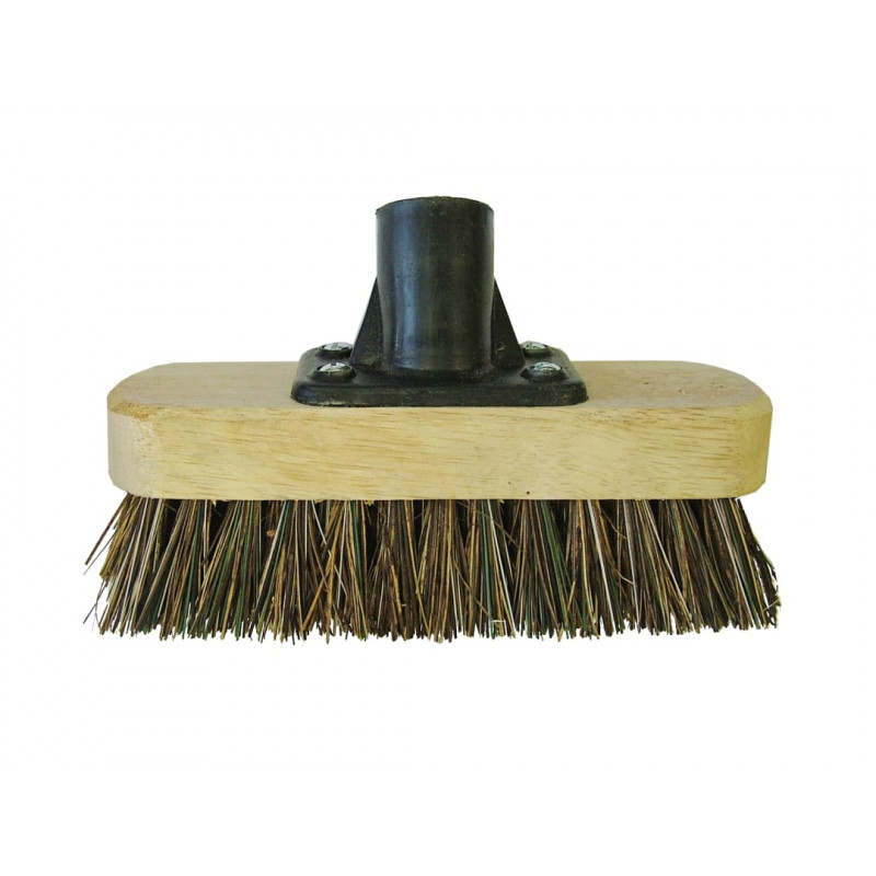 Deck Scrub Broom Head 175mm (7in) Threaded Socket Deck Scrub Broom Head 175mm (7in) Threaded Socket