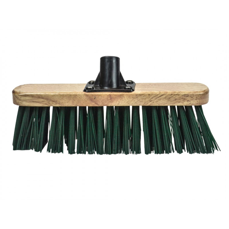 Stiff Green Broom Head 300mm (12in) Threaded Socket Stiff Green Broom Head 300mm (12in) Threaded Socket