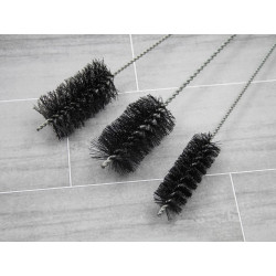 Boiler and Flue Brush Set, 3 Piece