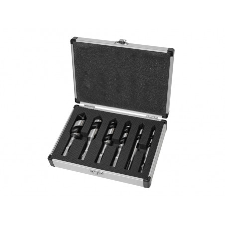 Stubby Combination Wood Auger Bit Set, 6 Piece
