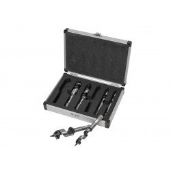 Stubby Combination Wood Auger Bit Set, 6 Piece