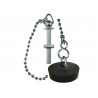 Chrome Basin Chain Assembly 30cm (12in)