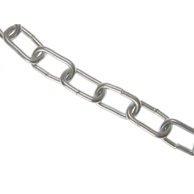 Zinc Plated Chain 6mm x 10m Box - Max. Load 250kg Zinc Plated Chain 6mm x 10m Box - Max. Load 250kg