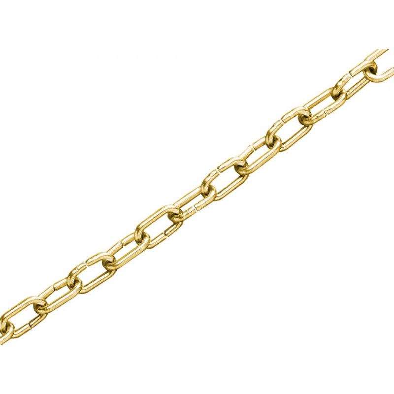 Clock Chain Polished Brass 1.6mm x 10m Clock Chain Polished Brass 1.6mm x 10m