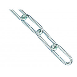 Zinc Plated Chain 4mm x 2.5m - Max. Load 120kg