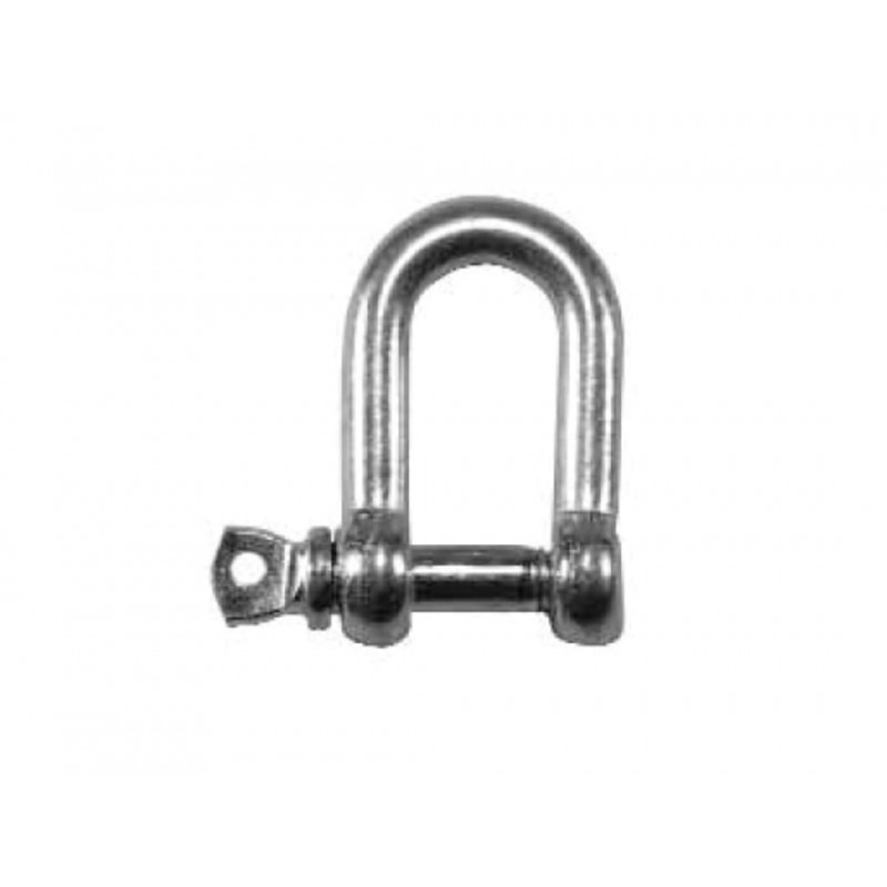 D-Shackle Zinc Plated 6mm (Pack 4) D-Shackle Zinc Plated 6mm (Pack 4)