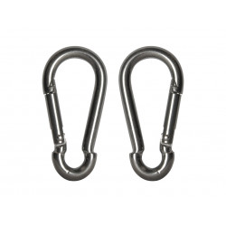 Fire Brigade Snap Hook Stainless Steel 6mm (Pack 2)