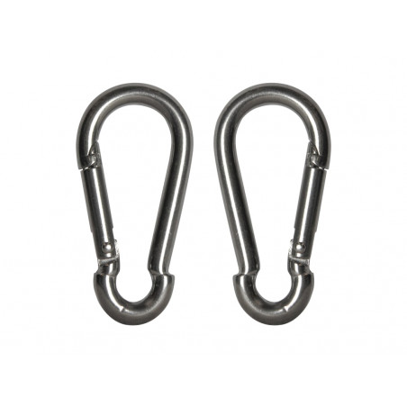Fire Brigade Snap Hook Stainless Steel 6mm (Pack 2)