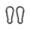 Fire Brigade Snap Hook Stainless Steel 6mm (Pack 2)