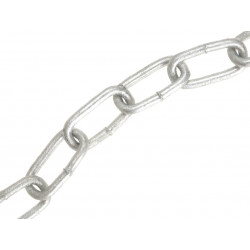 Galvanised Chain Link 4mm x 30m Reel - Max. Load 120kg