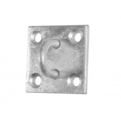 Staple On Plate - Galvanised