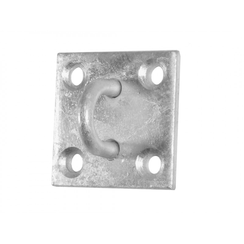 Staple On Plate - Galvanised Staple On Plate - Galvanised