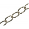 Oval Chain 2.3mm x 10m Chrome