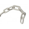 Plastic Chain 8mm x 12.5m White