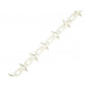 Plastic Chain 6mm x 12.5m White Spiked