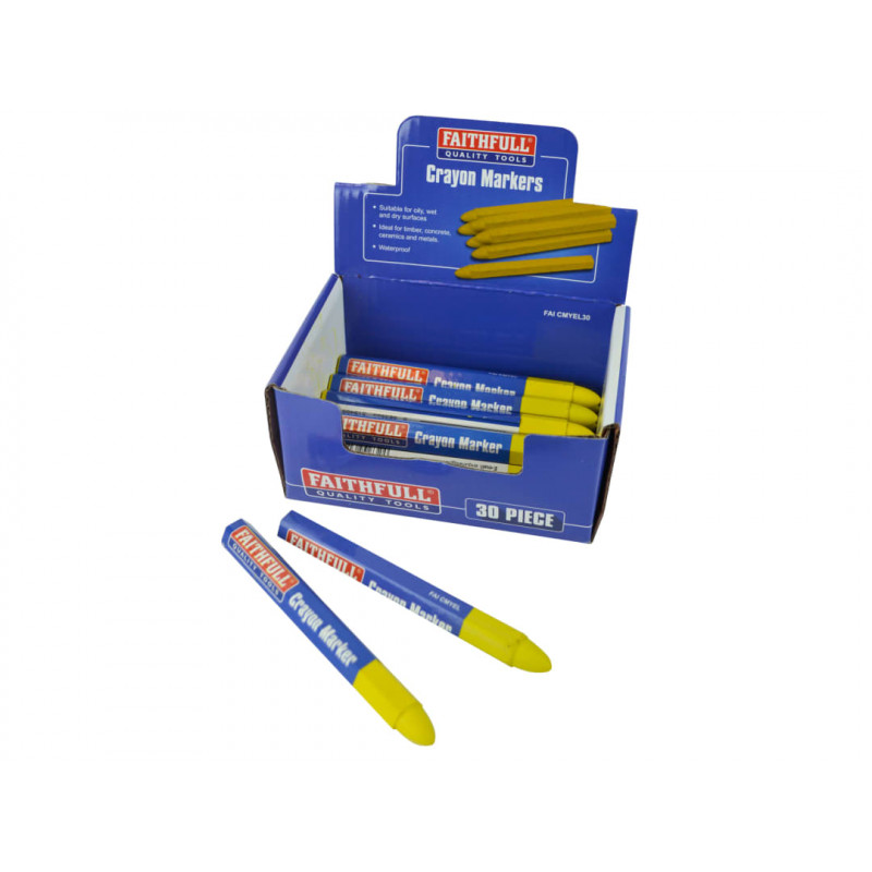 Crayon Marker Yellow (CDU 30) Crayon Marker Yellow (CDU 30)