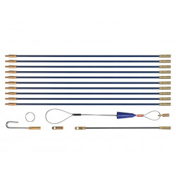 Fibreglass Cable Rod Set 15pc 10 x 330mm