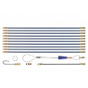 Fibreglass Cable Rod Set 15pc 10 x 330mm