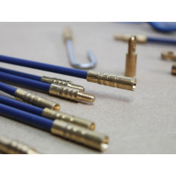 Fibreglass Cable Rod Set 15pc 10 x 330mm