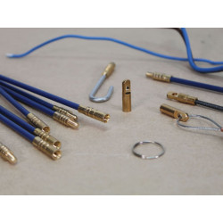 Fibreglass Cable Rod Set 15pc 10 x 330mm