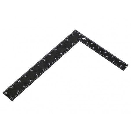 Black Steel Roofing Square 200 x 300mm (8 x 12in)