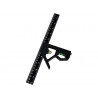 Prestige Combination Square Black Aluminium 300mm (12in)