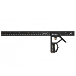 Prestige Combination Square Black Aluminium 400mm (16in)