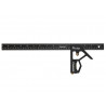 Prestige Combination Square Black Aluminium 400mm (16in)