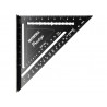 Prestige Quick Square Black Aluminium 300mm (12in)