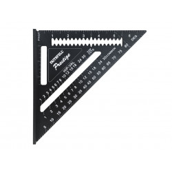 Prestige Quick Square Black Aluminium 178mm (7in)
