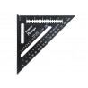 Prestige Quick Square Black Aluminium 178mm (7in)