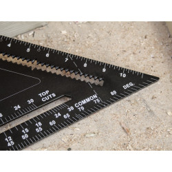 Prestige Quick Square Black Aluminium 300mm (12in)