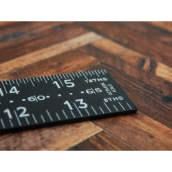 Black Steel Roofing Square  400 x 600mm (16 x 24in)
